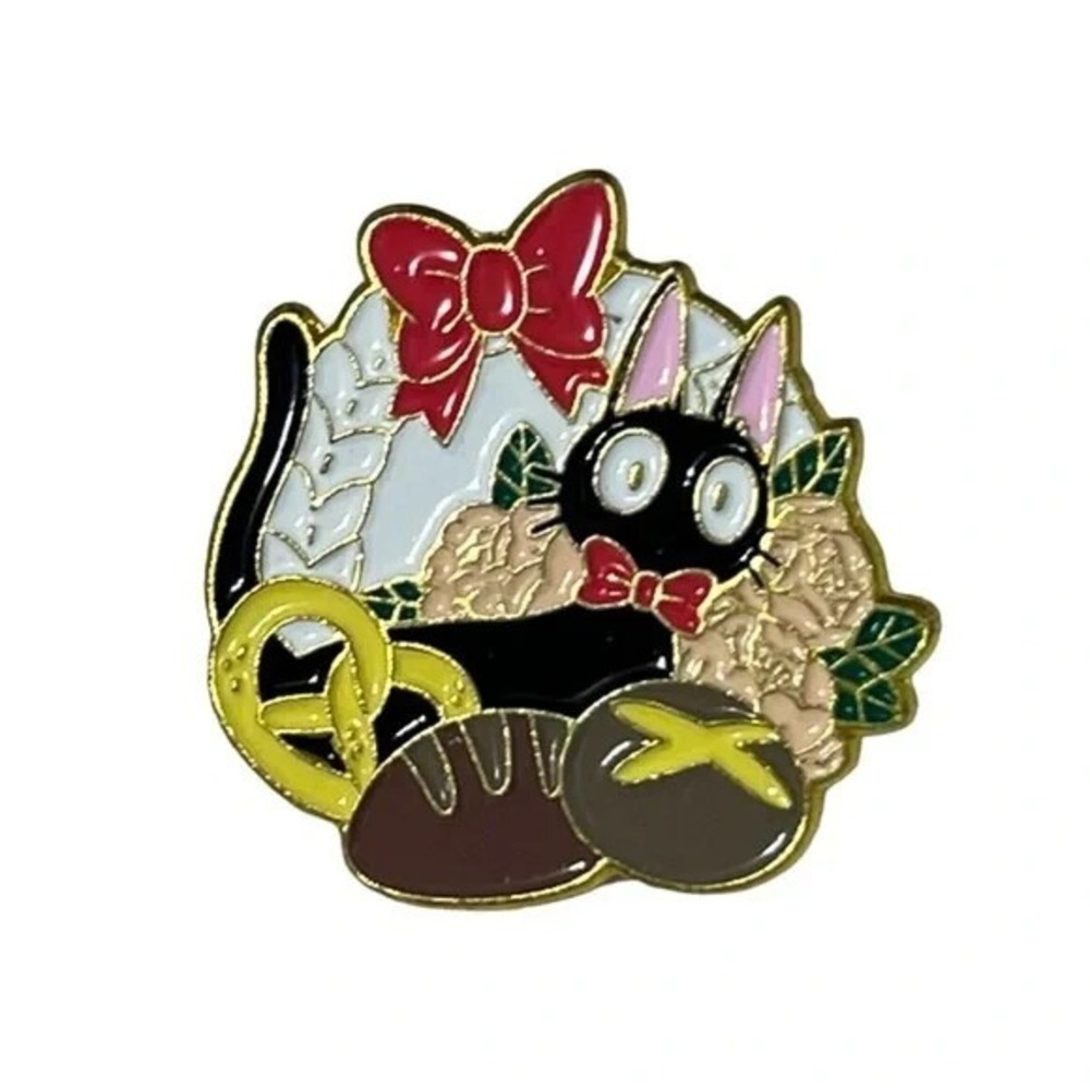 Kiki's Delivery Service Studio Ghildi Lapel Hat Vest Pin A2
